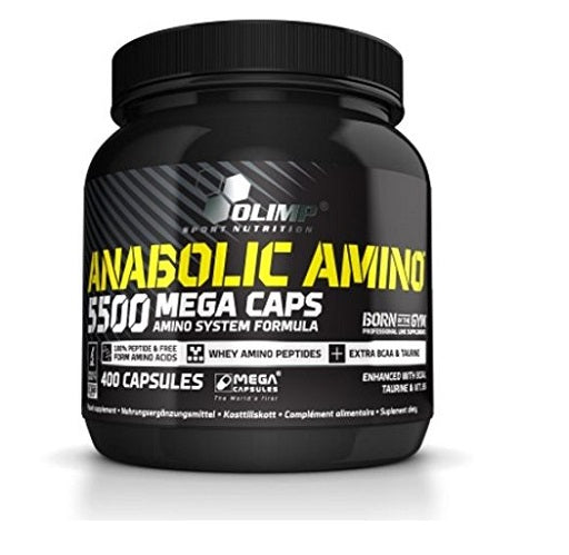 Olimp Anabolic Amino 5500 Mega Caps - 400 Kapsel — vue 3