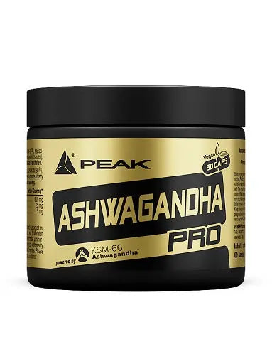 Peak Ashwagandha Pro 60 Capsules Peak