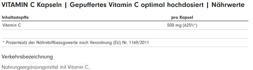 ProFuel Vitamin C gepuffert 365 Kapseln — vue 2