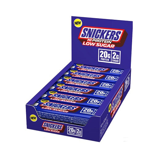 Snickers LOW SUGAR High Protein Bar (12x57g) — Chocolat Blanc — vue 3
