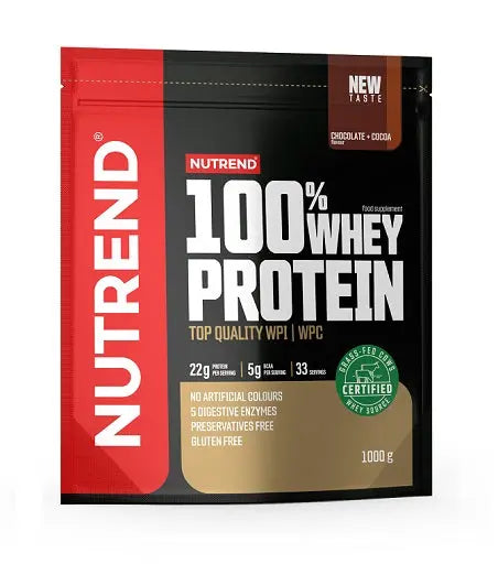 Nutrend 100% Whey Protein 1000g - Nutrition sportive de qualité