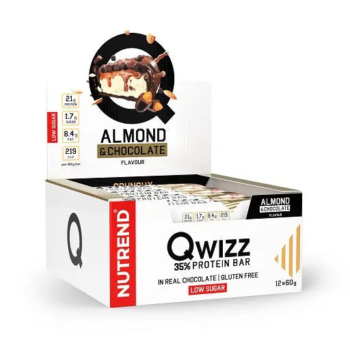 Nutrend QWIZZ Crunchy Protein Bar 12x60g NUTREND