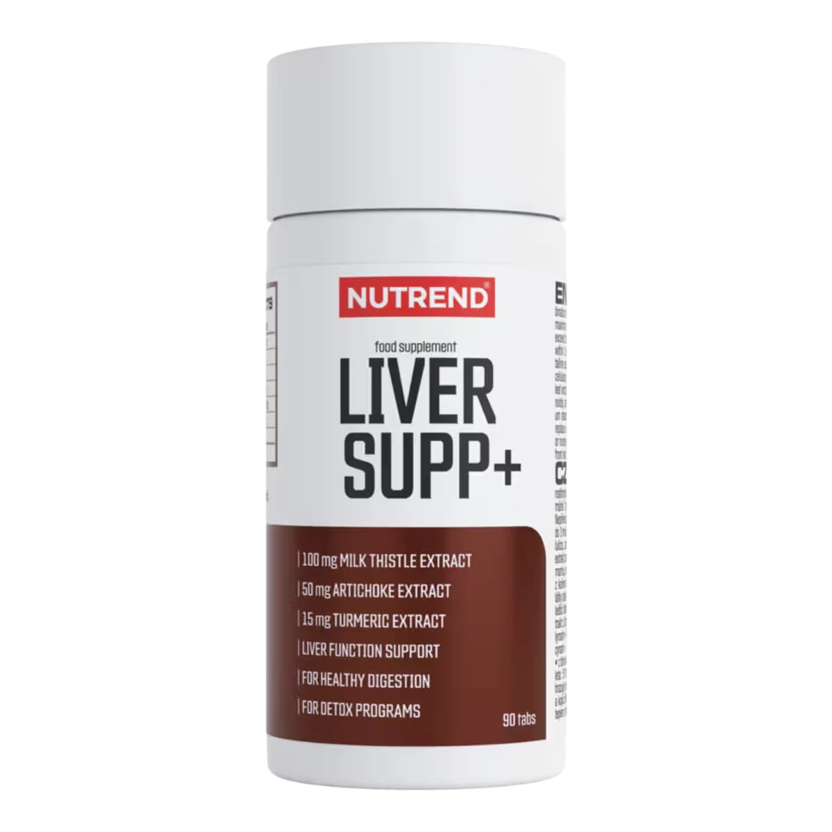 Nutrend Liver Supp+ 90 Tabletten — vue 4