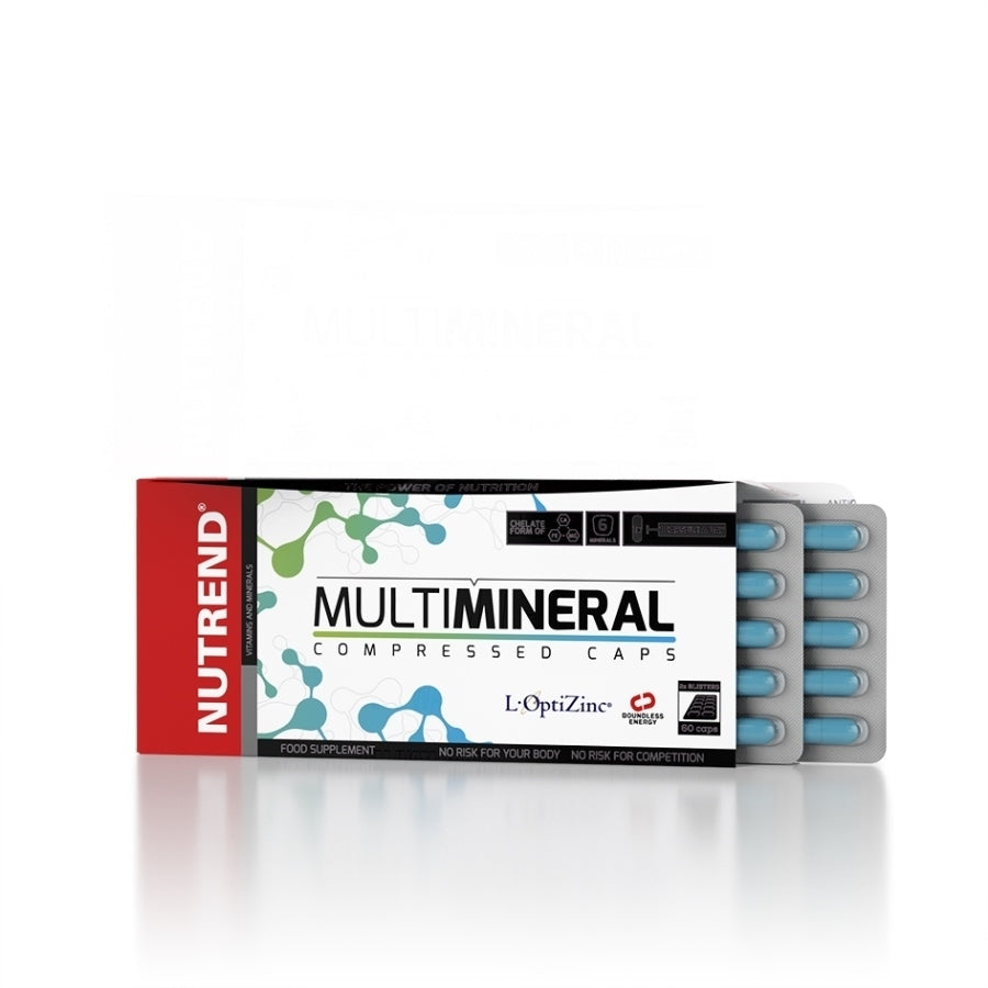 Nutrend Multimineral Compressed Kapseln - 60 Kapseln — vue 4