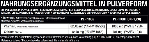 Sinob Vitamin C Calcium Ascorbate Powder 250g — vue 3