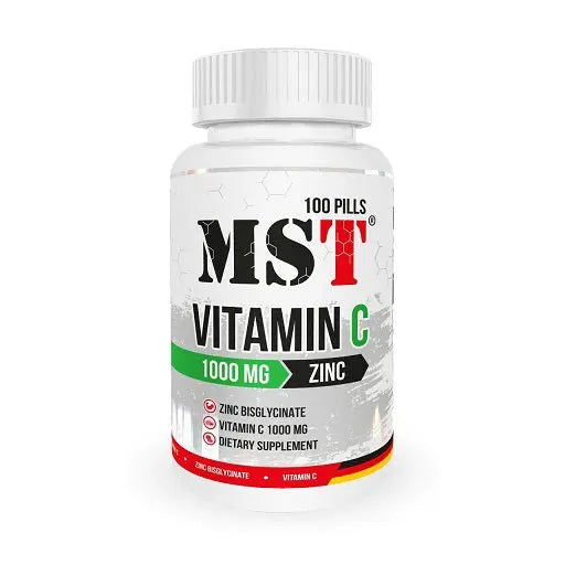 MST Vitamin C 1000 + Zinc 100 Pillen MST