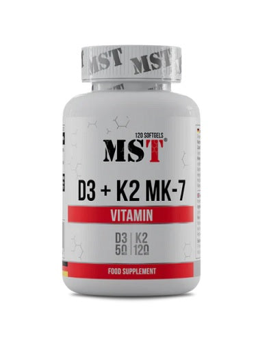 MST - Vitamin D3 + K2 + MK-7 120 Kapseln — vue 4