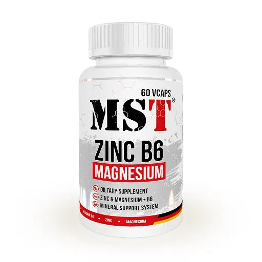 MST Zinc + Magnesium + B6 60 vegane Caps MST