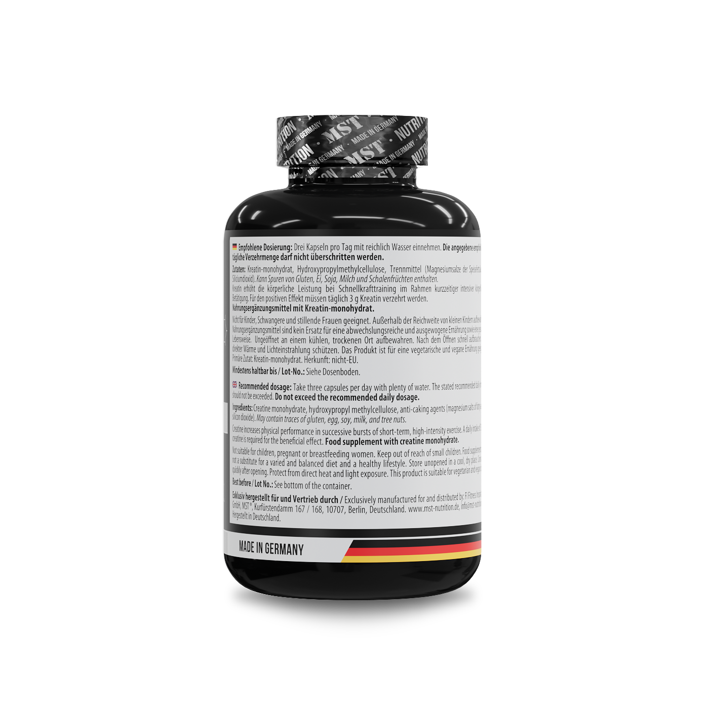 MST - Creatine Monohydrate - 300 Kapseln — vue 2