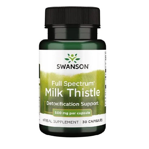 Swanson Milk Thistle 500mg 30 Kapsel — vue 3