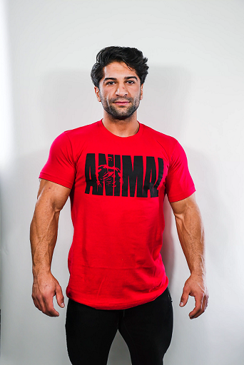 Universal Animal T-Shirt "Iconic" red — M
