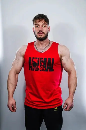 Universal Animal Iconic Tank Top Rouge L