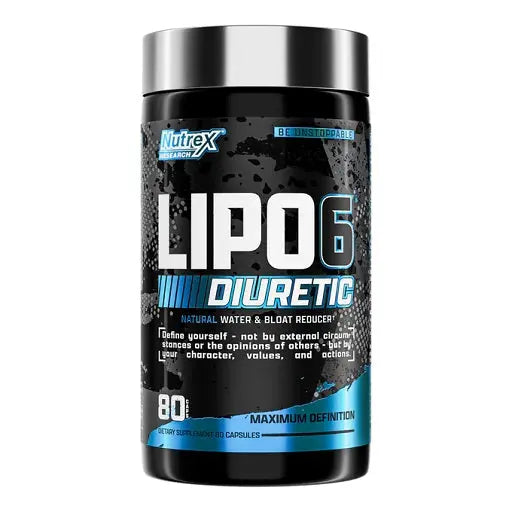 Nutrex Lipo 6 Black DIURETIC 80 Kapseln Nutrex Research