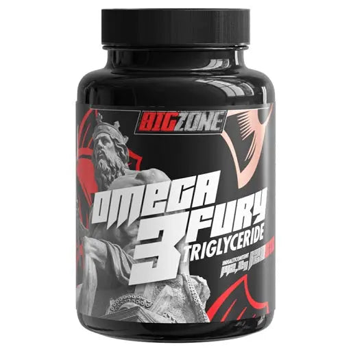 Big Zone Omega 3 Fury Triglyceride 120 Capsules Big Zone