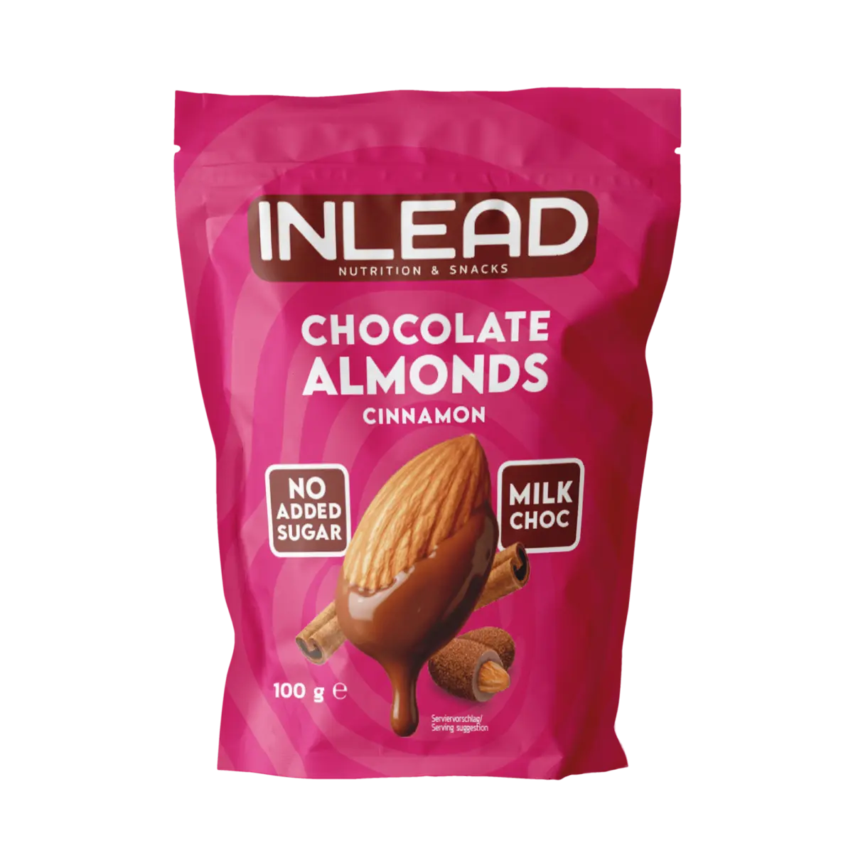 INLEAD Chocolate Almonds 100g — Milk Choc Cinnamon