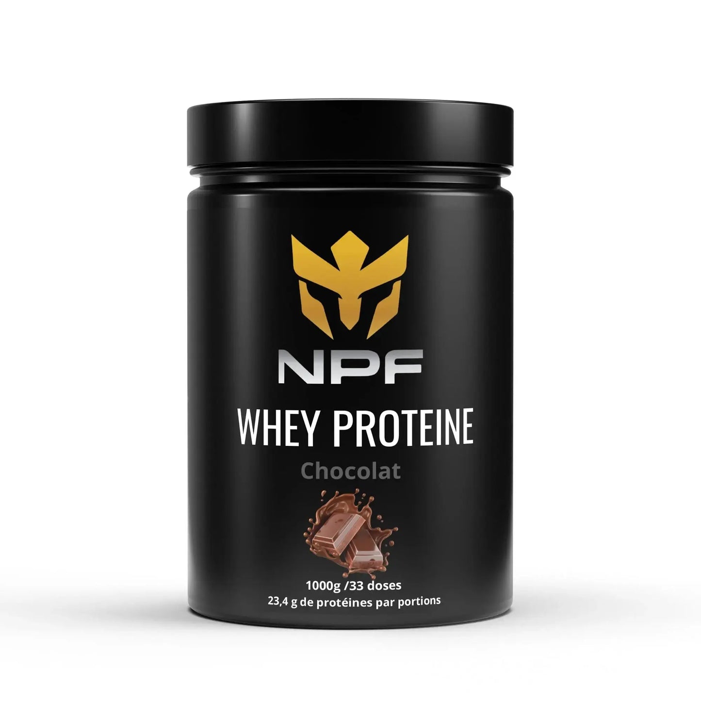 Whey Protéine NPF - 1000g - Goûts Gourmands