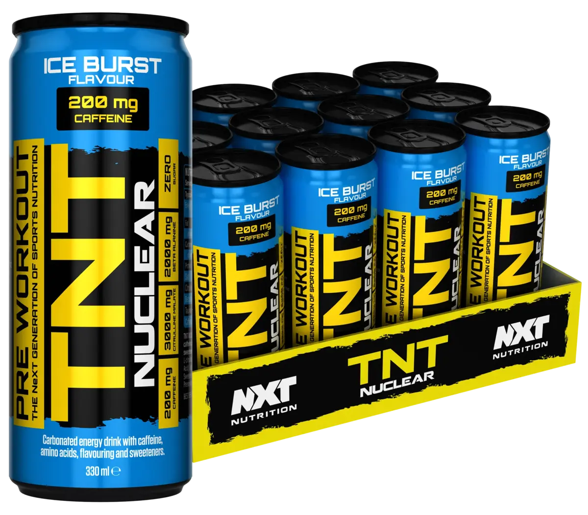NXT Nutrition TNT NUCLEAR 12x330ml — Cherry Cola