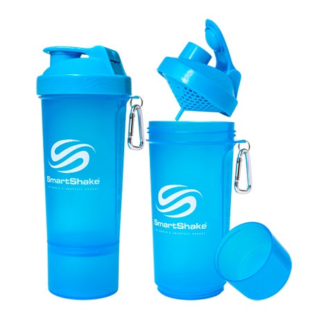 Smartshake Slim Neon 500ml — Gunsmoke — vue 2