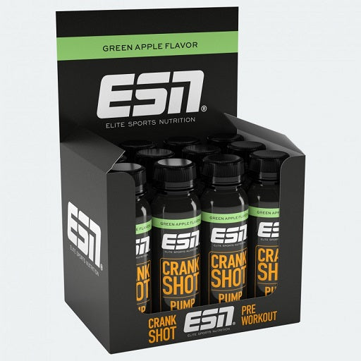 ESN Crank Pump Shot 12x 95ml — Pomme Verte — vue 2