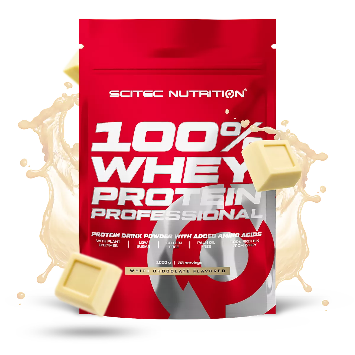 Scitec 100% Whey Protein Professional 1000g — Vanille