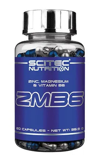 Scitec ZMB6 - 60 Capsules Complément Scitec Nutrition