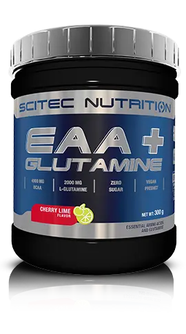 Scitec EAA + Glutamine 300g - Nutrition sportive de qualité