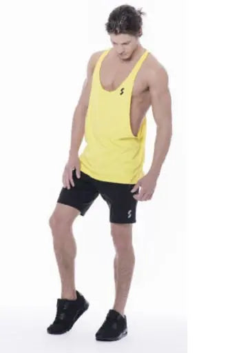 Scitec Tank Top Andorra Gelb XXL