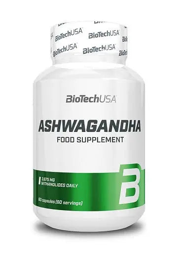 BioTech Ashwagandha 60 Capsules BioTech USA