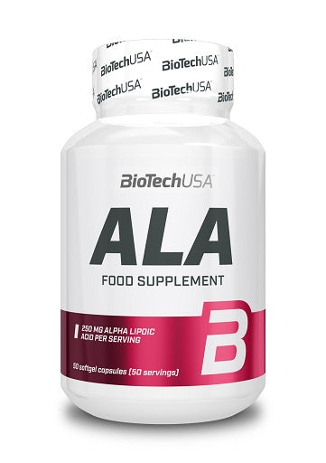 BioTech ALA alpha lipoic acid 50 caps Complément Nutrition