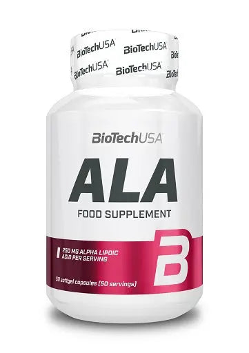 BioTech ALA alpha lipoic acid 50 caps Complément Nutrition BioTech USA
