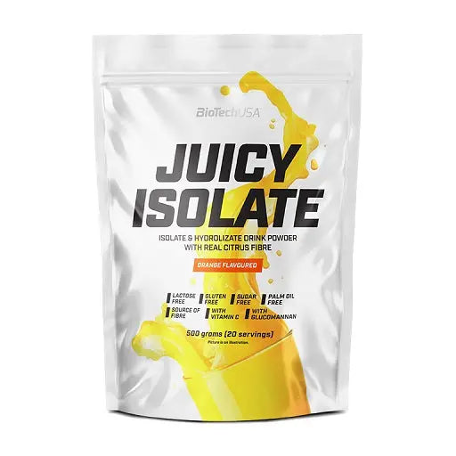 BioTech Juicy Isolate Protéine Sport 500g Orange BioTech USA