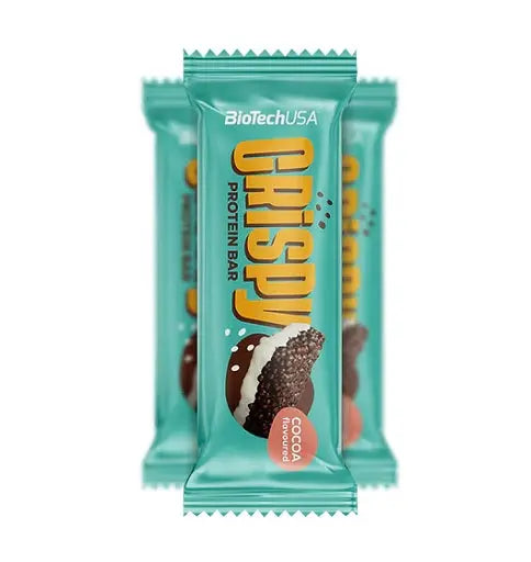 BioTech Crispy Protein Bar 16x40g - Nutrition sportive de qualité