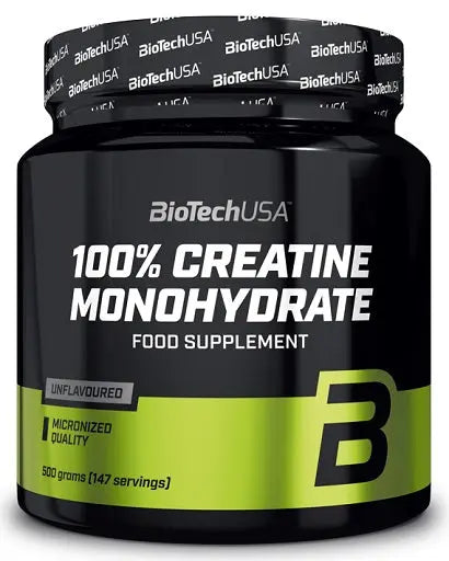 BioTech Créatine Monohydrate 500g Dose BioTech USA