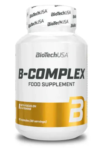BioTech B Complex - Complément Nutrition 60 Comprimés. BioTech USA