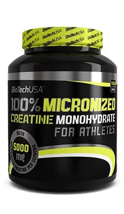 Créatine monohydrate : BioTech Créatine Monohydrate 1000g Pot mode BioTech USA