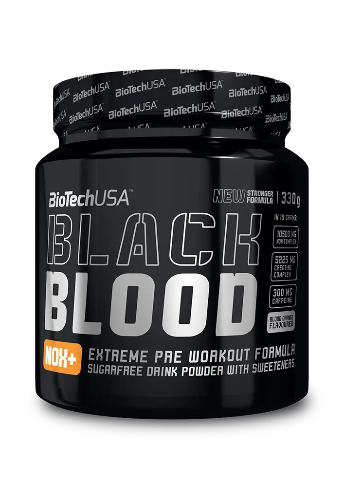 BioTech Black Blood NOX+ 330g INAKTI Complément Nutrition BioTech USA