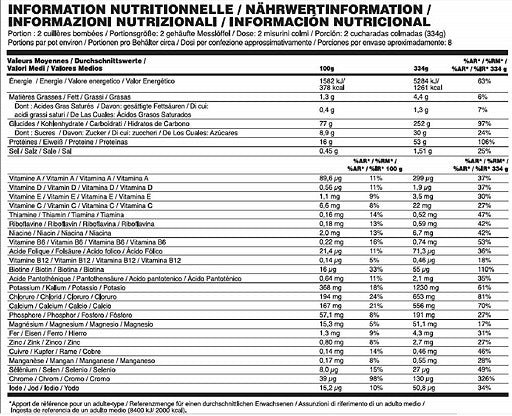 Optimum Nutrition Serious Mass 2727g — Erdbeere — vue 2