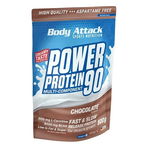 Body Attack Body Attack Power Protein 90 500g - Cream