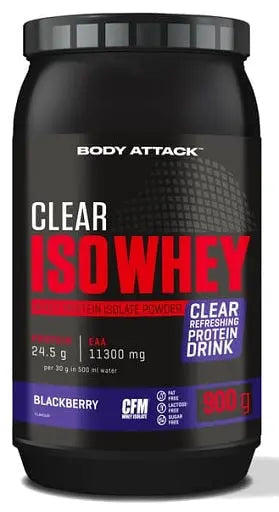 Body Attack Clear Iso Whey 900g Body Attack
