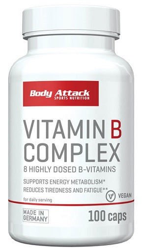Body Attack B-Complex 100 Kapsel Complément Sport