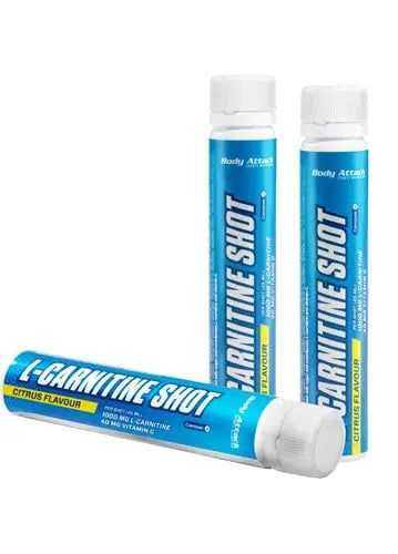 Body Attack L-Carnitine Shots 20xÉnergétique Sport 25ml - Body Attack