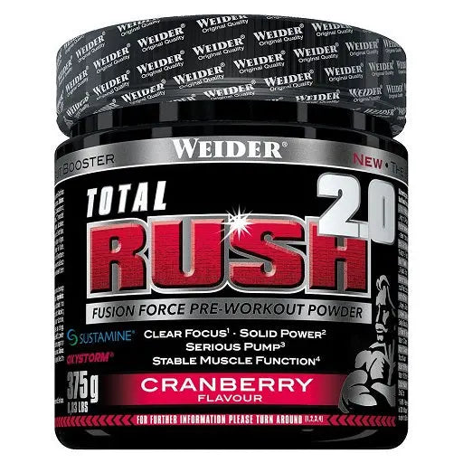 Weider Total Rush 2.0 Booster 375g Weider