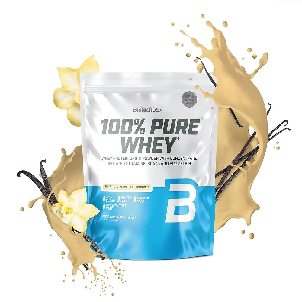 BioTech 100% Pure Whey Protéine 1000g - Composition et ingrédients