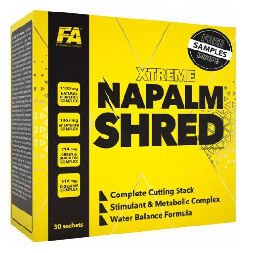 FA Nutrition NAPALM Shred 30 Portionen FA - Fitness Authority