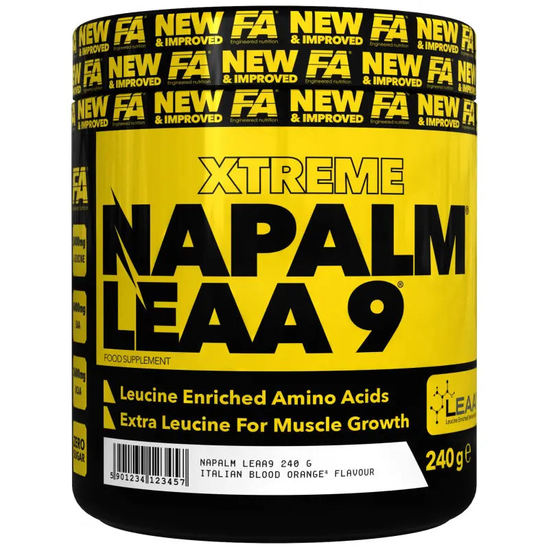 FA Nutrition Napalm LEAA9 240g FA - Fitness Authority
