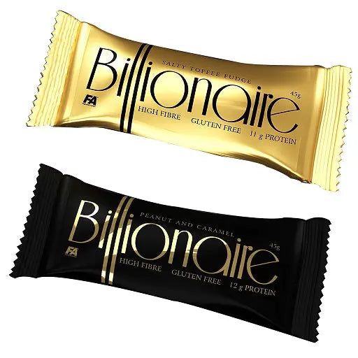 FA Nutrition Billionaire Bar 18x45g FA - Fitness Authority
