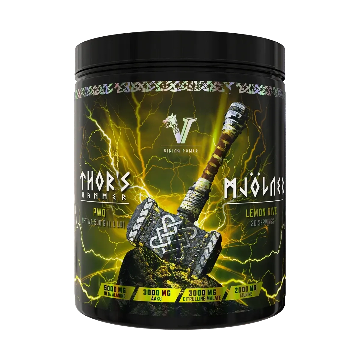Viking Power Thor's Hammer 500g — Lemon Rive