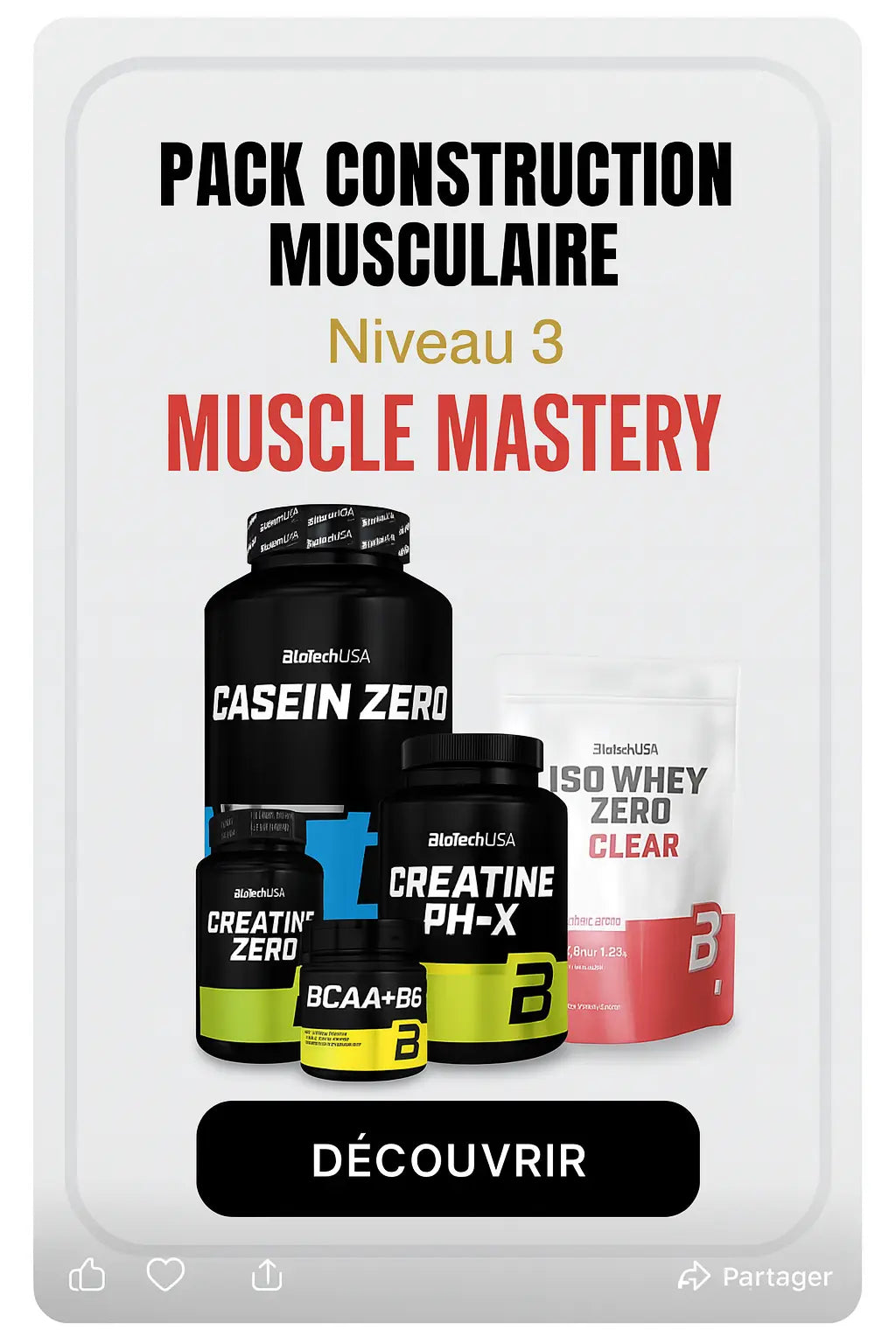 Pack Muscle Mastery - Nutrition Sportive NPFnutrition