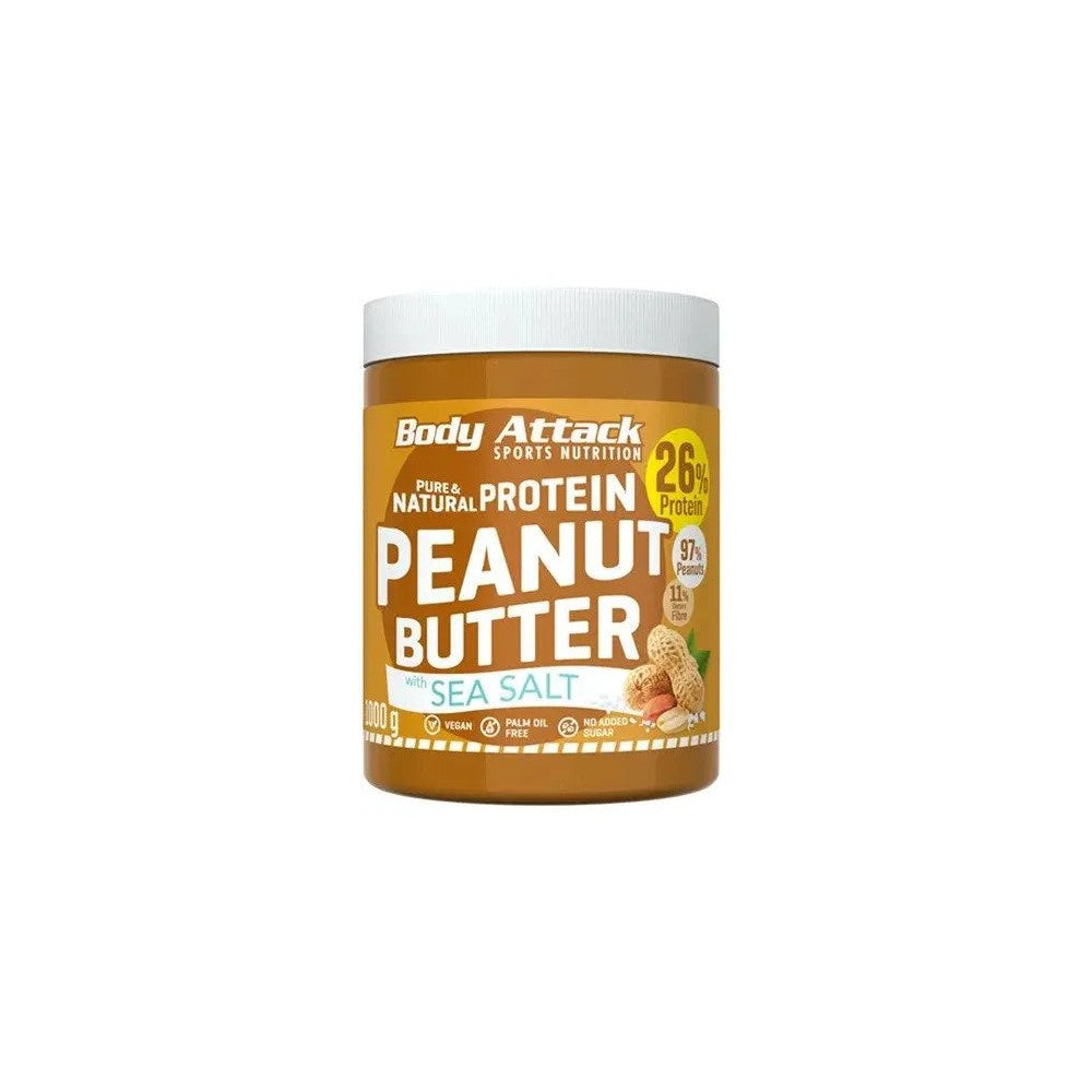 Beurre de cacahuète Body Attack 1000 g — Creamy