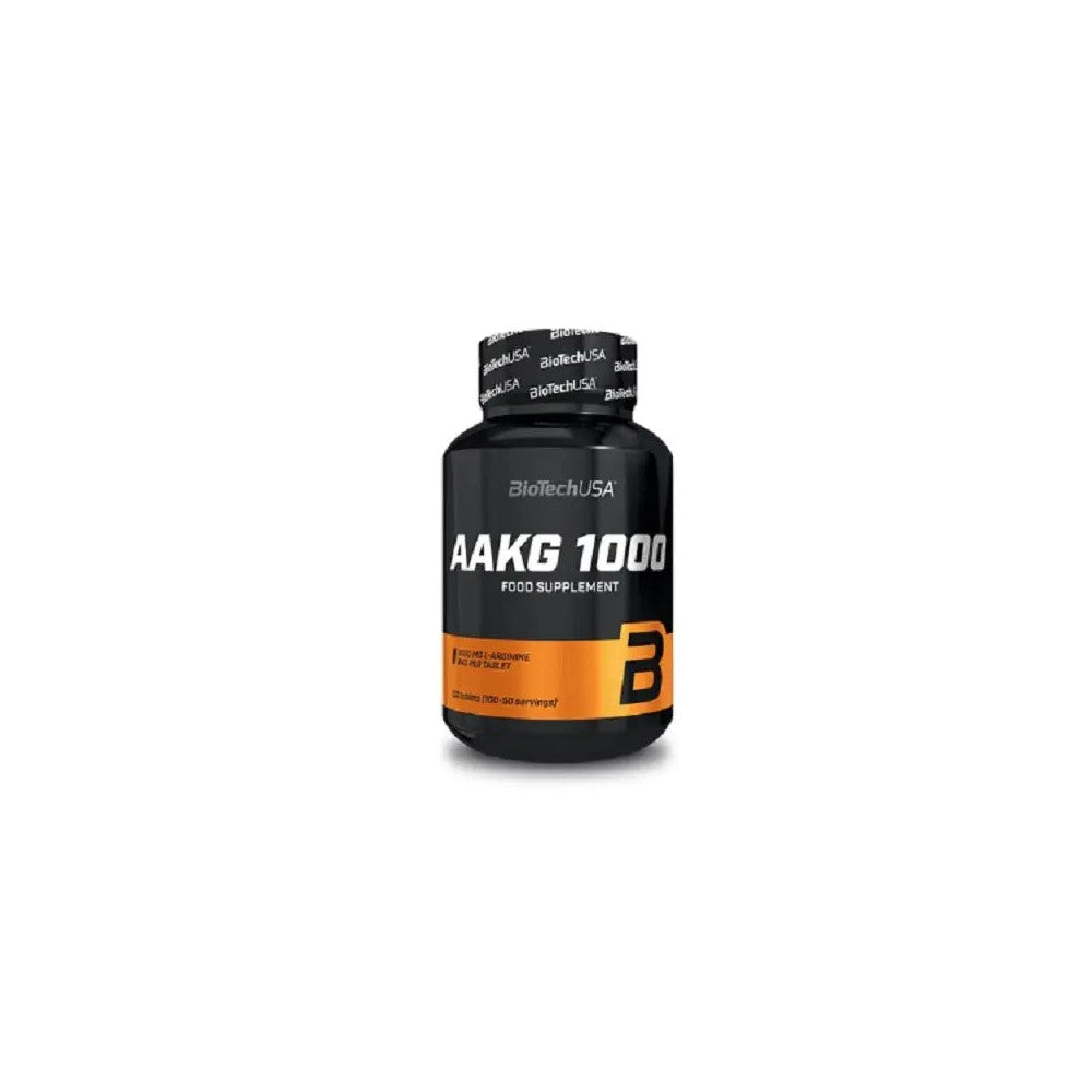 BioTech AAKG Complément Nutrition 1000mg 100 Comprimés.